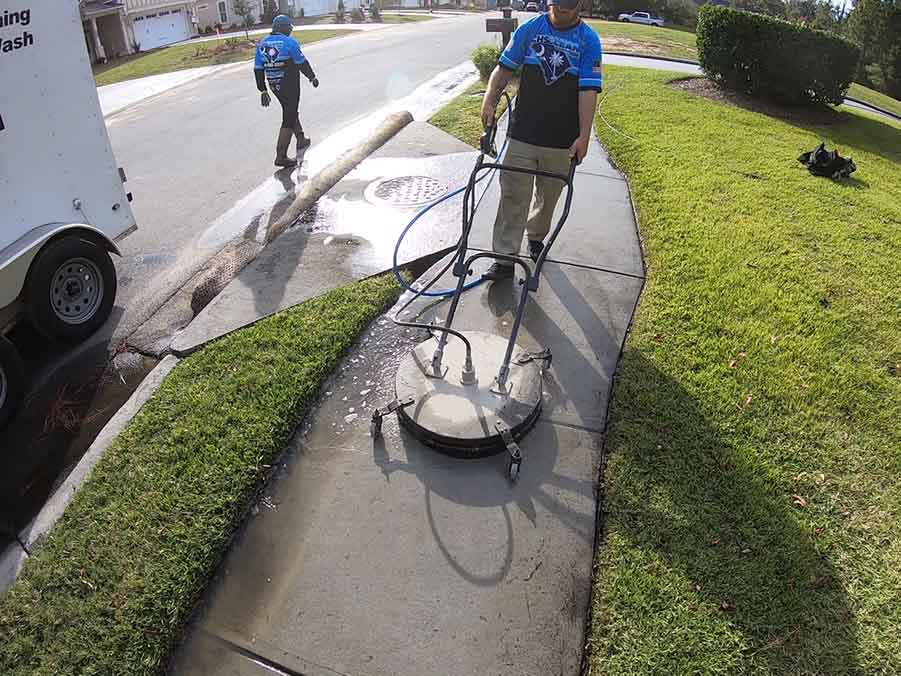 4 Benefits of Concrete Surface Cleaning