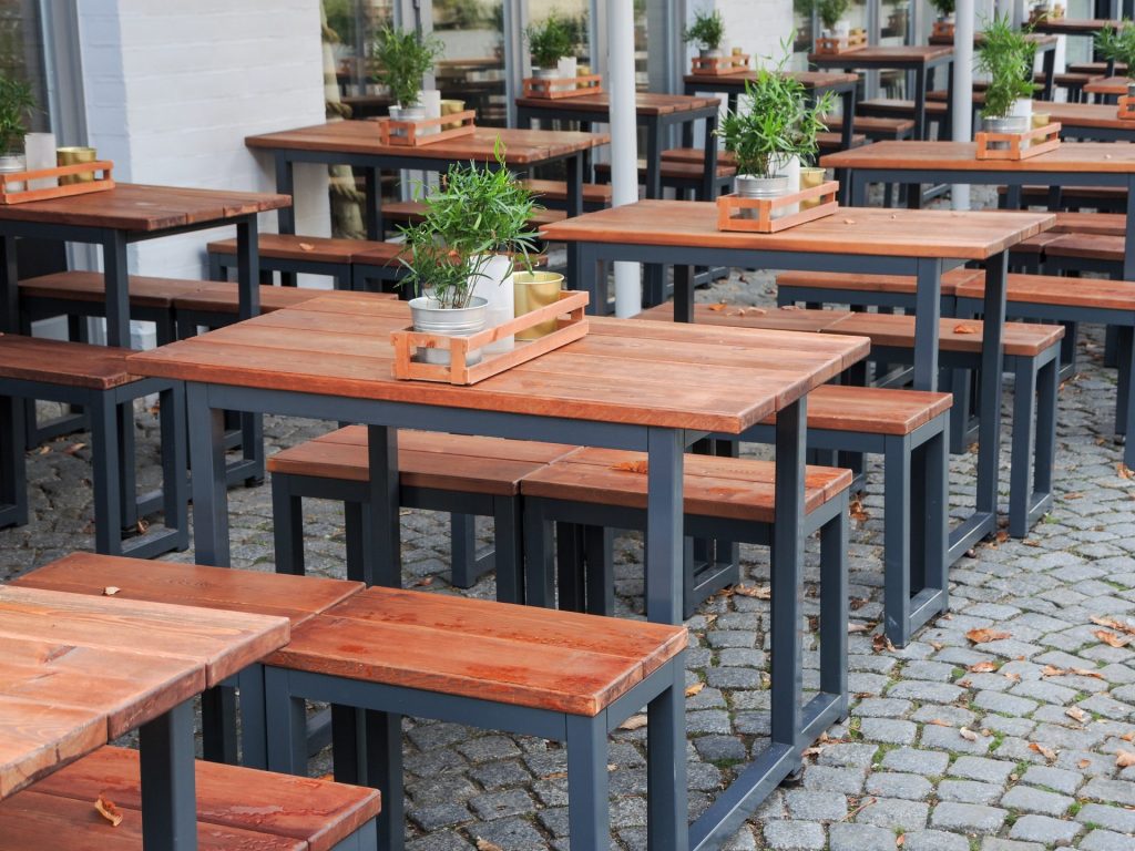 Maintaining Safe and Sanitary Outdoor Seating at Restaurants with Pressure Washing
